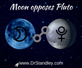 Moon opposing Pluto on DrStandley.com