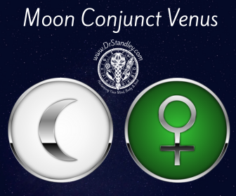 Moon conjunct Venus reveals men who have this placement in their chart will be affectionate and charming with women.  Women who have this placement will be graceful and kind. Moon conjunct Venus on DrStandley.com
