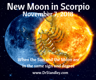 New Moon in Scorpio on DrStandley.com