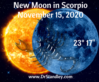 New Moon in Scorpio on DrStandley.com