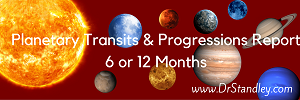 6 and 12 Month Planetary Transits and Progressions Report on DrStandley.com