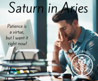 Saturn in Aries - May 24, 2025 until September 1, 2025 and then from February 13, 2026 until April 12, 2028 on DrStandley.com