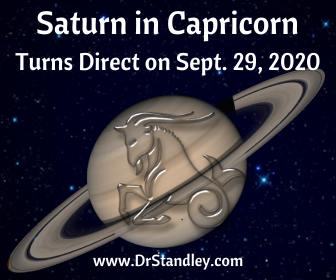 Saturn in Capricorn Direct on DrStandley.com