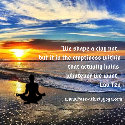 We shape a clay pot but it is an empty vessel within on DrStandley.com