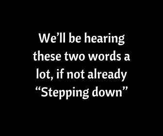 Stepping Down on DrStandley.com