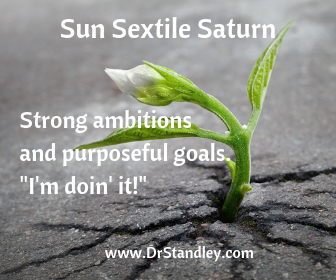 Sun sextile Saturn on DrStandley.com