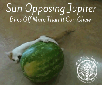 Sun Opposing Jupiter on DrStandley.com