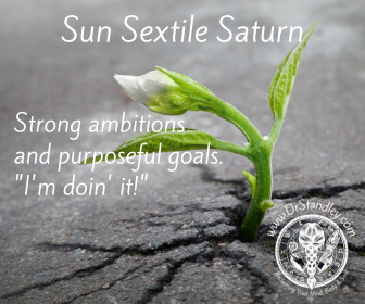 The Sun Sextile Saturn on DrStandley.com