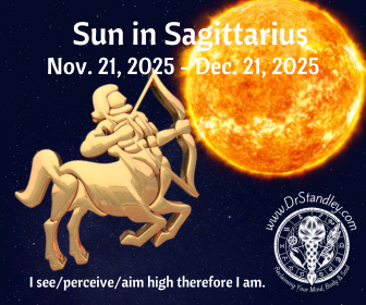 Sun in Sagittarius from November 21, 2025 until December 21, 2025