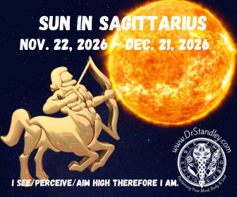 Sun in Sagittarius from November 22, 2026 until December 21, 2026
