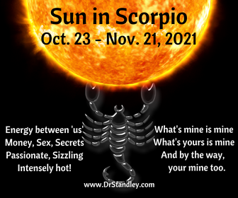 Sun in Scorpio on DrStandley.com