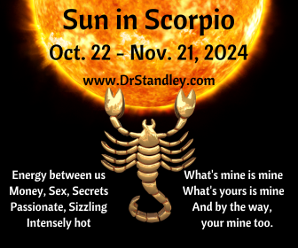 Sun in Scorpio on DrStandley.com
