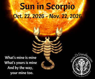 Sun in Scorpio on DrStandley.com