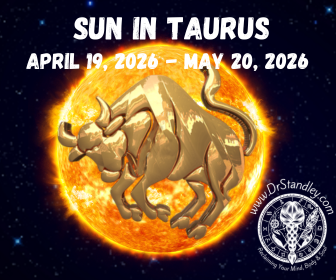 Sun in Taurus 2025 on DrStandley.com