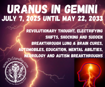 Uranus in Gemini from July 7, 2025 until May 22, 2033 on DrStandley.com