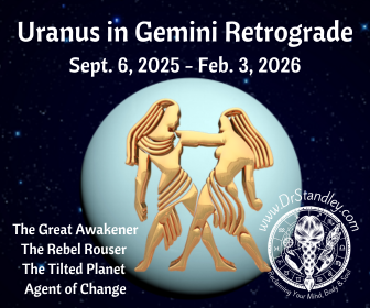 Uranus in Gemini Retrograde 2025 on DrStandley.com