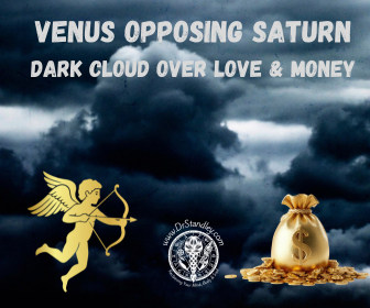 Venus opposing Saturn on DrStandley.com