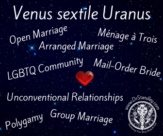 Venus Sextile Uranus on DrStandley.com
