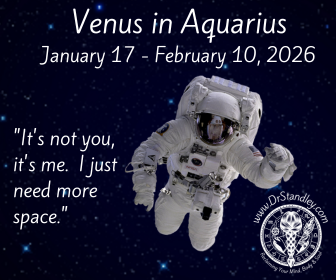 Venus in Aquarius 2026 on DrStandley.com
