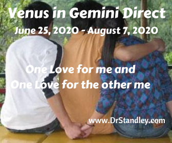 Venus in Gemini Direct on DrStandley.com