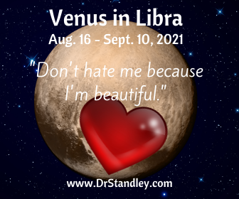 Venus in Libra 2021 on DrStandley.com