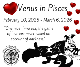 Venus in Pisces 2026 on DrStandley.com