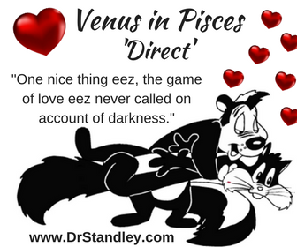 Venus in Pisces on DrStandley.com