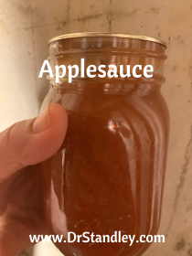 Water Bath Canned Applesauce on DrStandley.com