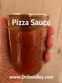 Pizza Sauce on DrStandley.com