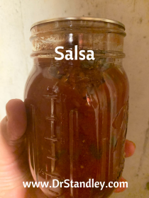 Water Bath Canned Salsa on DrStandley.com