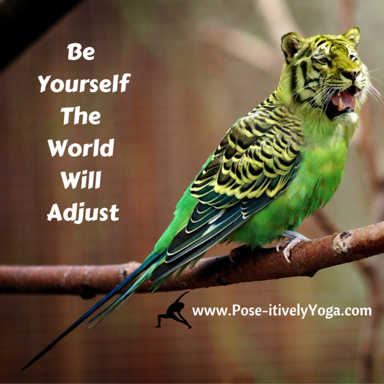 Be yourself, the world will adjust on DrStandley.com