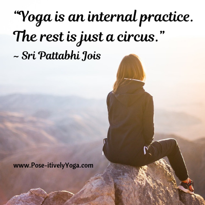 Yoga is an internal practice, the rest is just circus on DrStandley.com